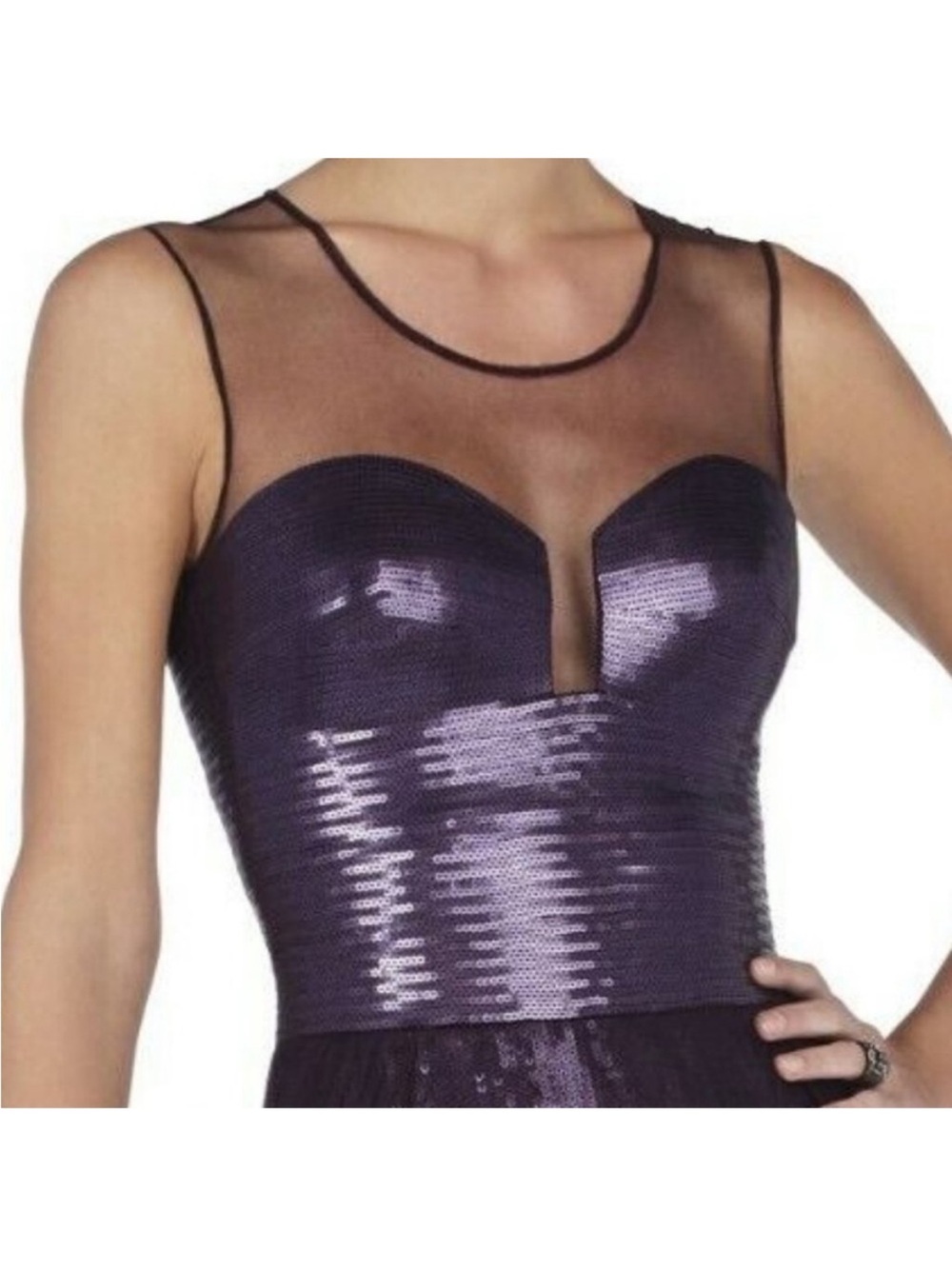 BCBG Max Azria Korina Sequin Dress - Picture 3 of 15
